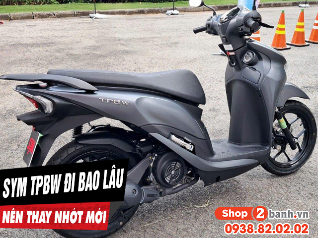 Xe sym tpbw 125 đi bao lâu thì thay nhớt định kỳ - 1