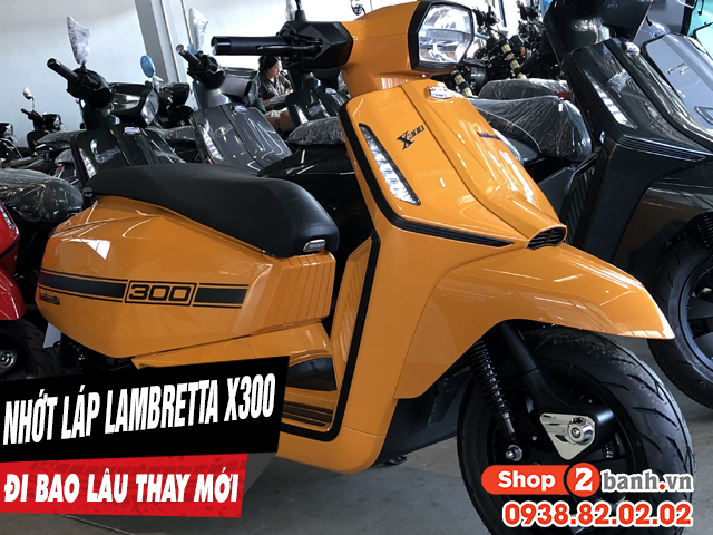 Nhớt láp xe lambretta x300 đi bao lâu thì nên thay mới - 1