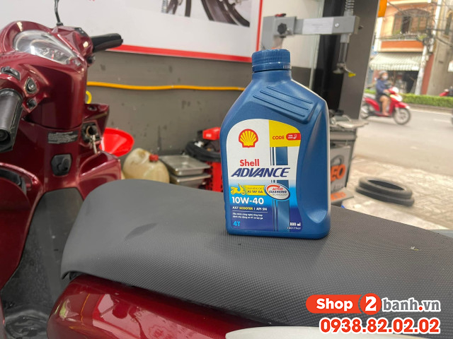 Xe tay ga lambretta g350 chạy roda thì thay nhớt như thế nào - 4