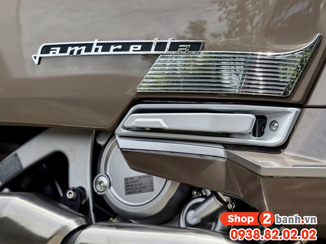 Xe tay ga lambretta g350 chạy roda thì thay nhớt như thế nào - 2