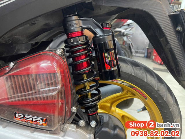 Phuộc rcb flow pro ty vàng cho vario click bản kỷ niệm 30 năm chính hãng - 8