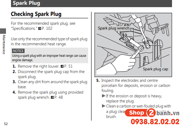 Bugi xe wave 125i nằm ở đâu nên thay bugi wave i loại nào tốt - 2