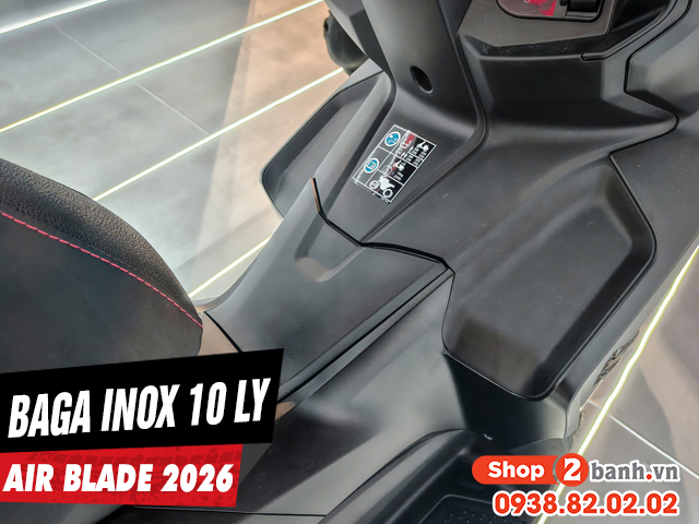 Top 2 baga inox 10ly cho xe ab 2026 đẹp chất lượng - 1