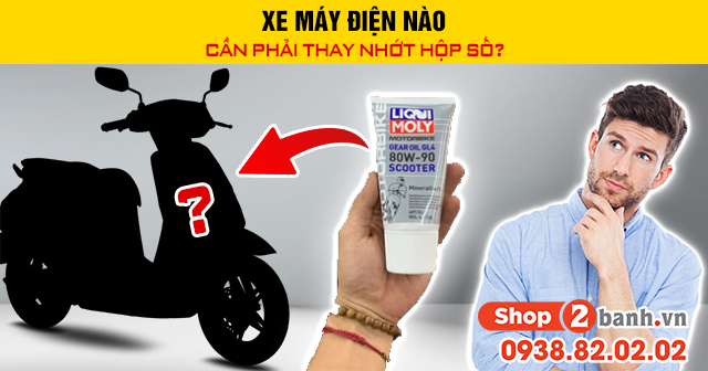 Xe máy điện nào cần phải thay nhớt hộp số - 1