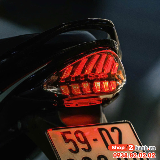 Đèn hậu crypton x135 tail cho exciter 135 2005 - 2010 chính hãng zhipat - 5