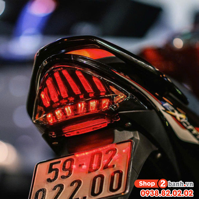 Đèn hậu crypton x135 tail cho exciter 135 2005 - 2010 chính hãng zhipat - 2