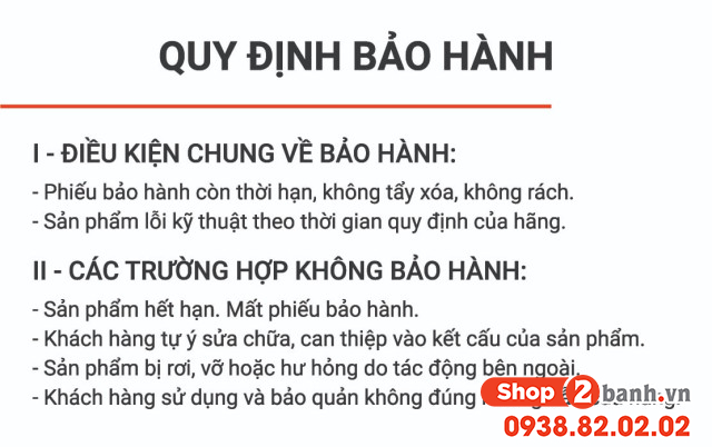 Chính sách bảo hành - đổi sản phẩm - 3