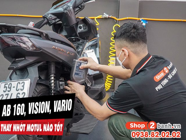 Nhớt motul tay ga loại nào tốt nên dùng cho xe ab 160 vision vario 2026 - 1