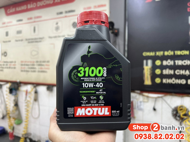 Tổng hợp dầu nhớt chạy rodai tốt nhất cho xe mô tô pkl mới mua 2026 - 2