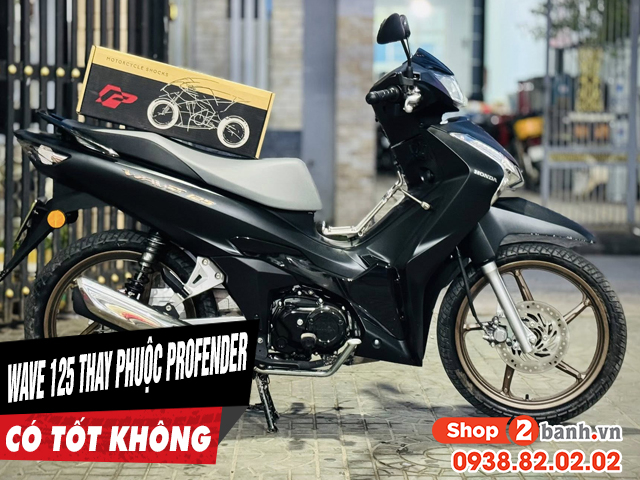 Tư vấn lên phuộc prodenfer cho wave 125i có tốt không - 1