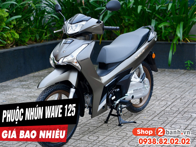 Thay phuộc nhún sau xe wave 125i giá bao nhiêu - 1