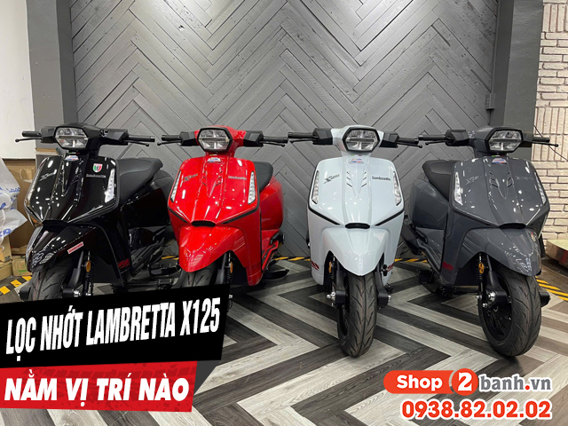 Lọc nhớt lambretta x125 nằm ở đâu bao lâu thì nên thay lọc nhớt - 1