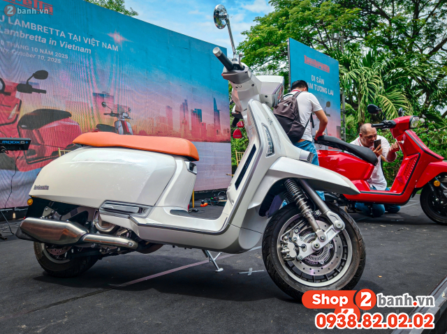 Cách mở bình xăng mở cốp xe lambretta g350 - 4