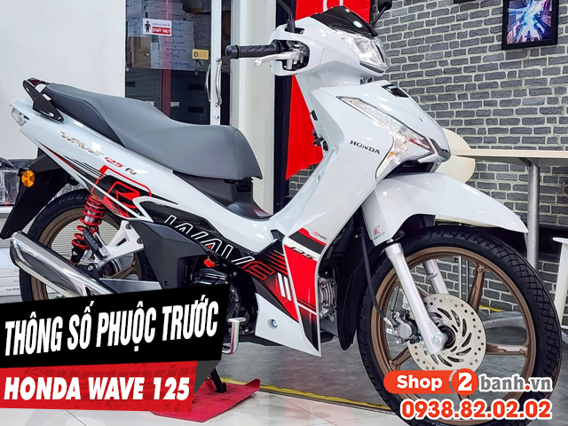 Phuộc trước wave 125i có đường kính ty phuộc là bao nhiêu - 1