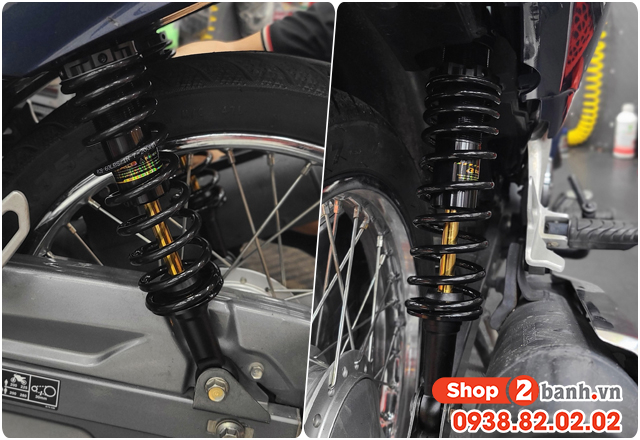 Phuộc rcb cho xe wave 125i loại nào chạy nhún êm nhất - 2