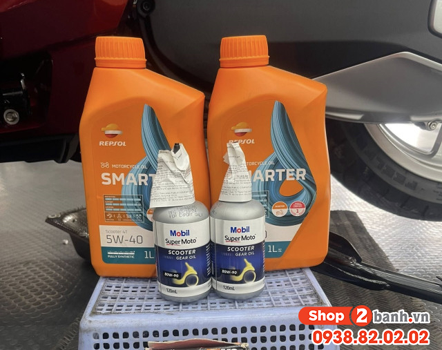 Nhớt láp xe lambretta x125 đi bao lâu thì nên thay mới - 6