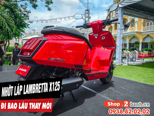Nhớt láp xe lambretta x125 đi bao lâu thì nên thay mới - 1