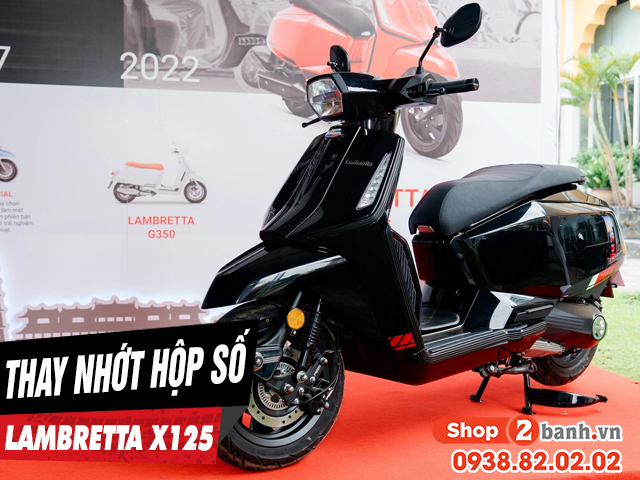 Thay nhớt hộp số xe lambretta x125 bao nhiêu tiền loại nào tốt - 1