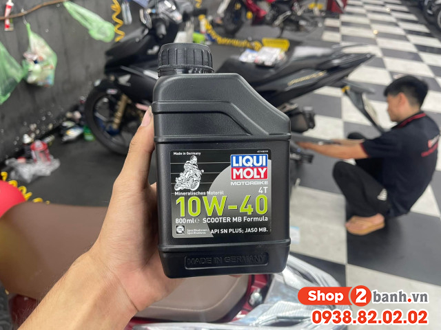 Xe tay ga lambretta x125 chạy roda thì thay nhớt như thế nào - 6