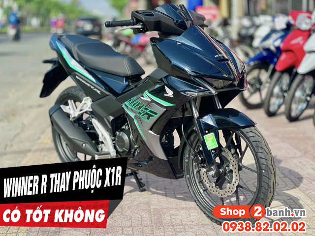 Honda winner r thay phuộc sau x1r có tốt không - 1