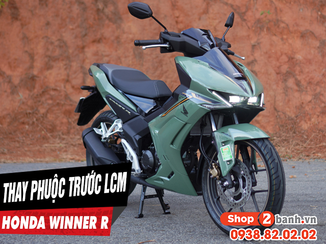 Honda winner r thay phuộc nhún trước lcm có tốt không - 1