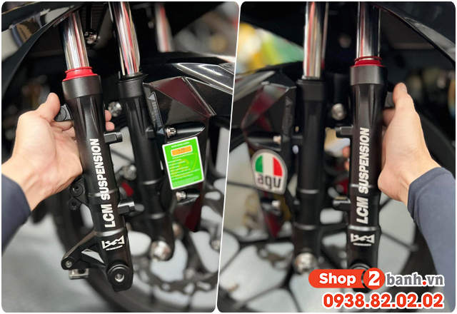 Honda winner r thay phuộc nhún trước lcm có tốt không - 3