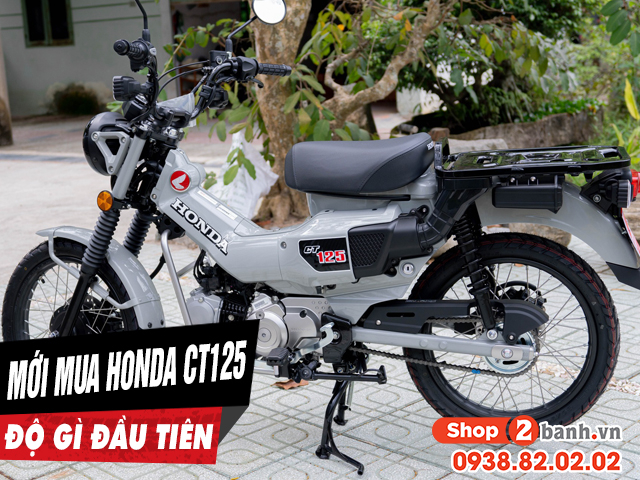 Mới mua xe honda ct125 nên độ gì đầu tiên - 1