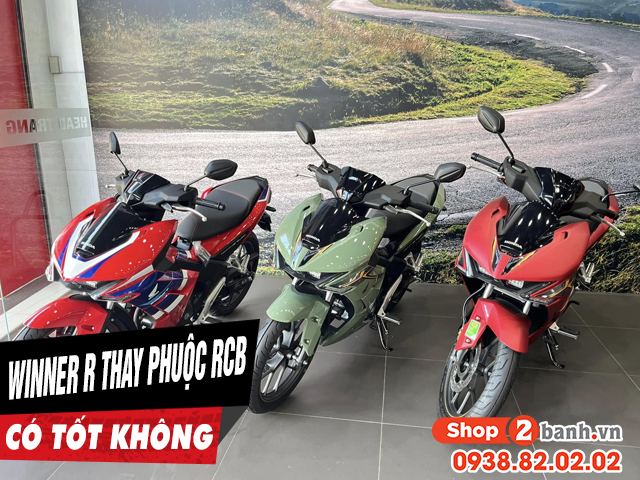 Honda winner r thay phuộc sau rcb có tốt không - 1