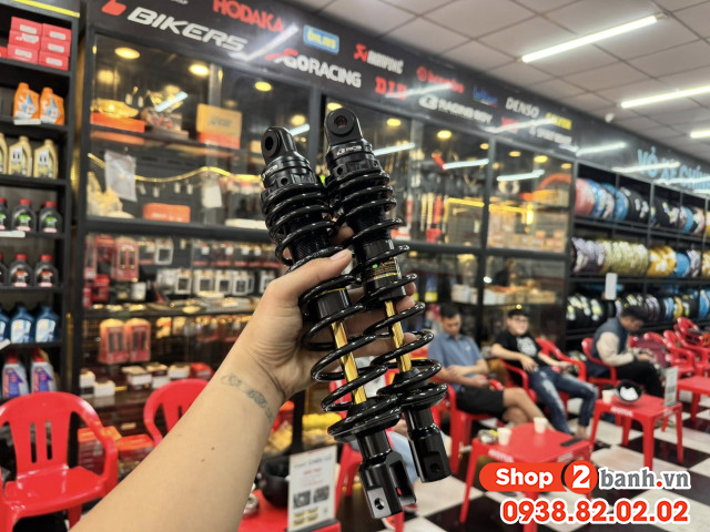 Thông số phuộc sau yamaha nmax 155 cao bao nhiêu mm - 6