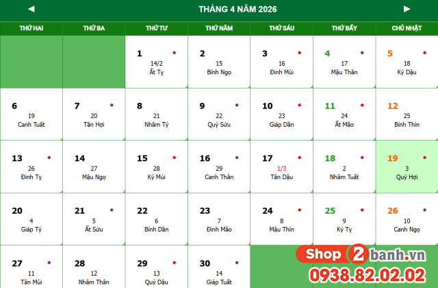 Tết hàn thực 33 âm lịch là ngày bao nhiêu dương lịch - 2