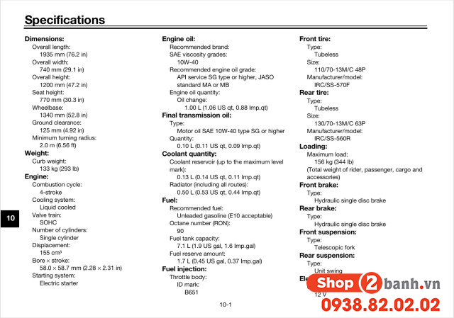 Dung tích nhớt xe nmax 155 bao nhiêu lít loại nhớt nào phù hợp - 2