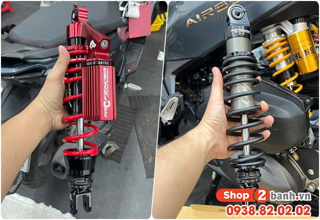 Thay nhún giảm xóc sau xe tay ga nmax 155 giá bao nhiêu - 4