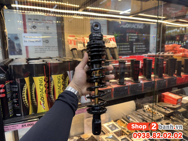 Phuộc sau xe yamaha nmax 155 bị cứng ít nhún phải làm sao - 5