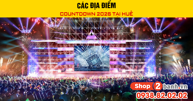 Các địa điểm countdown 2026 tại huế - 1