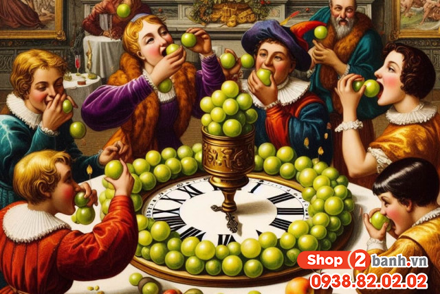12 trái nho ước nguyện cuối năm là gì - 3