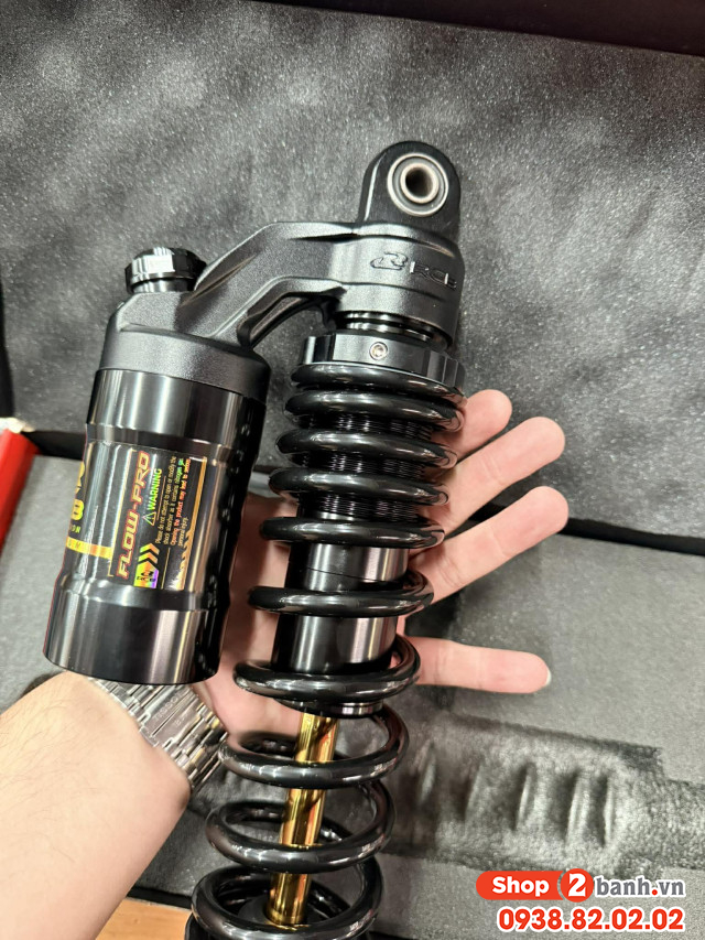 Phuộc rcb flow pro ty vàng cho vario 160 click 160 chính hãng - 3