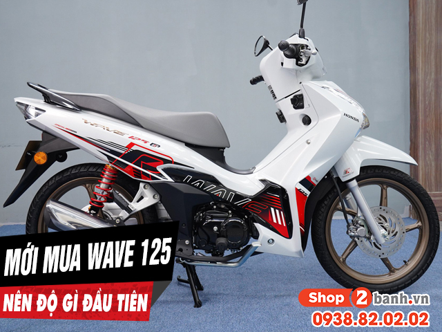 Mới mua xe wave 125i nên độ gì đầu tiên - 1