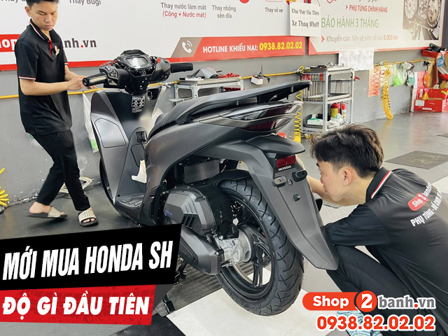 Mới mua xe honda sh 2026 nên độ gì đầu tiên - 1