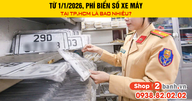 Từ 112026 phí biển số xe máy tại tphcm là bao nhiêu - 1