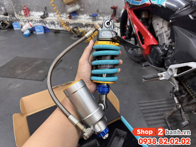 Thay phuộc nhún sau xe winner r giá bao nhiêu - 4