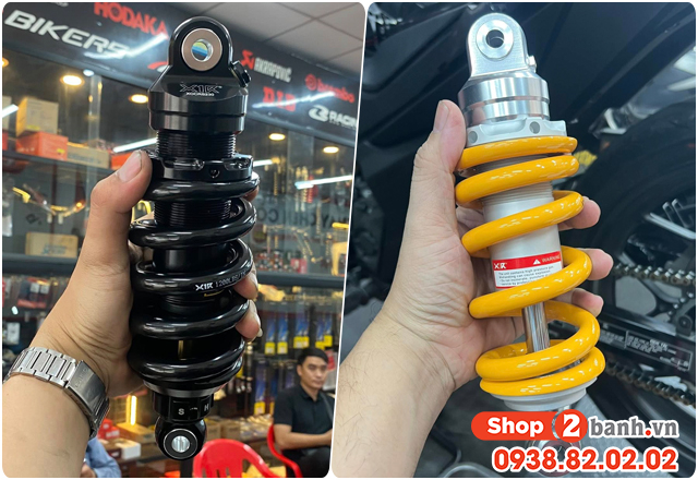 Thay phuộc nhún sau xe winner r giá bao nhiêu - 3