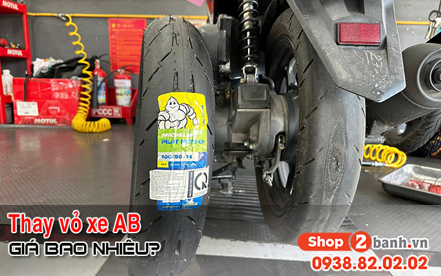 Thay vỏ xe ab giá bao nhiêu thay ở đâu uy tín tphcm - 1