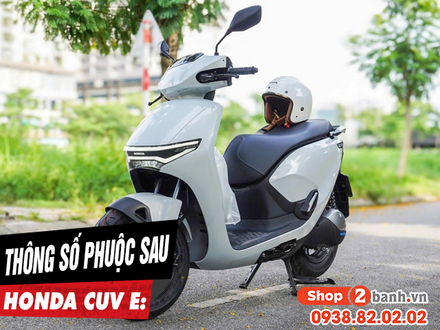 Thông số phuộc sau xe điện honda cuv e cao bao nhiêu - 1