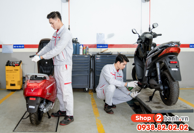 Xe máy điện chạy bị rung lắc lệch tay lái nên xử lý thế nào - 3