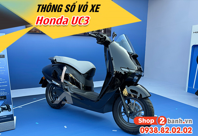 Thông số vỏ xe điện honda uc3 bao nhiêu thay vỏ nào phù hợp - 1
