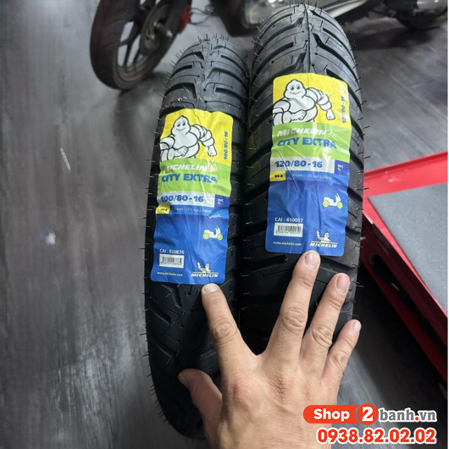Lốp michelin city extra 10080-16 - 12080-16 - 2
