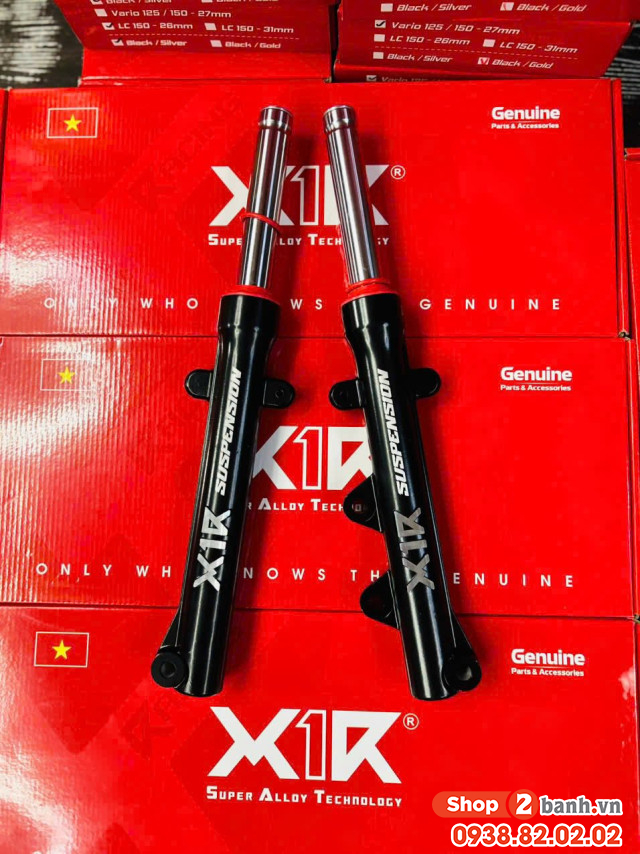 Phuộc trước x1r chính hãng cho exciter 150-155 - 1