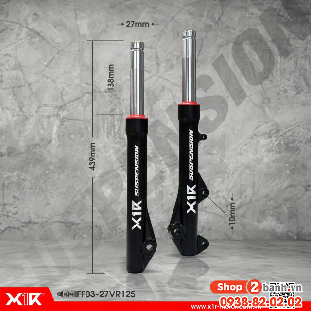 Phuộc trước x1r chính hãng cho vario - 1
