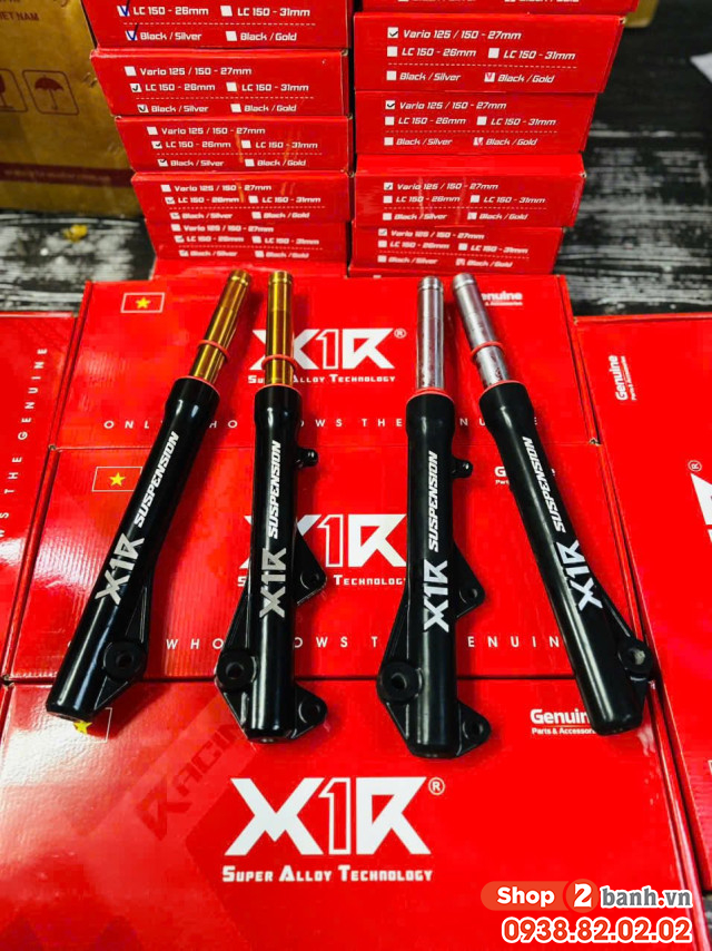 Phuộc trước x1r ty vàng chính hãng cho vario - 2