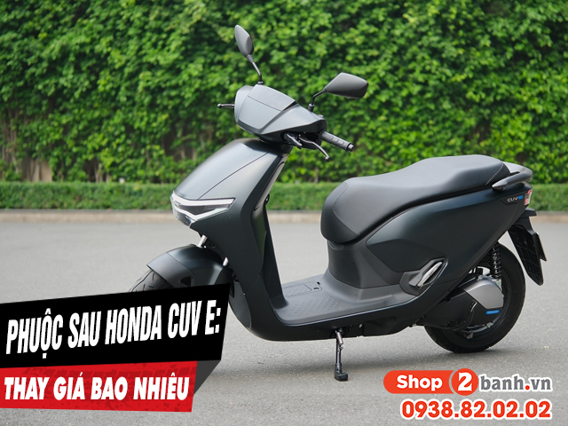 Thay nhún giảm xóc sau xe điện honda cuv e giá bao nhiêu - 1